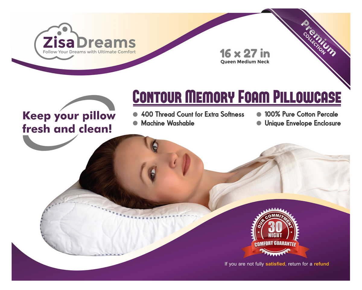 Dreams memory foam outlet pillow