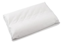Premium Collection 100% Soft Cotton Contour Neck Memory Foam Pillowcase w/ Envelope Style Closure - Queen Medium Neck, 16x27" | White