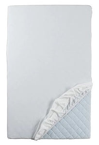 Mattress Protector | Hypoallergenic, Waterproof, Comfort Collection 100% Jersey Cotton Top - Queen Size, Up to 18” Depth, White