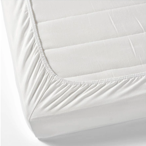 Mattress Protector | Hypoallergenic, Waterproof, Comfort Collection 100% Jersey Cotton Top - Twin Size, Up to 18” Depth, White